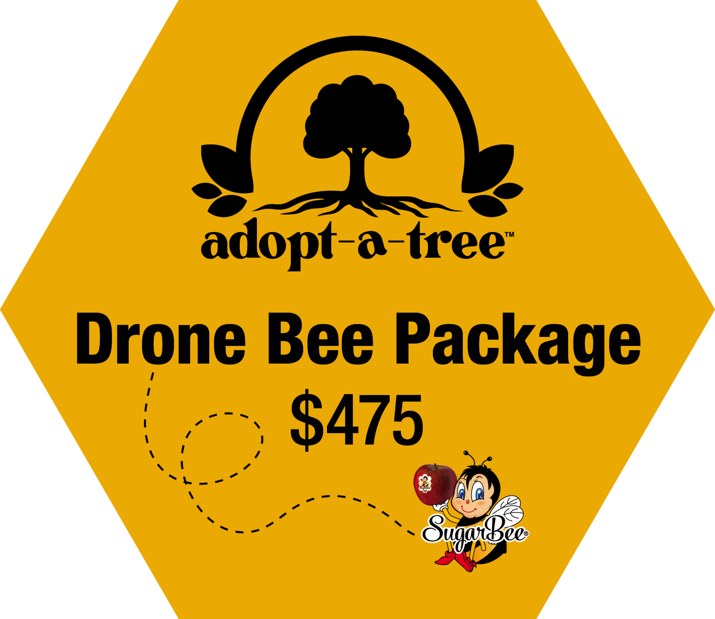 Adopt-A-SugarBee® Tree: The Drone Bee