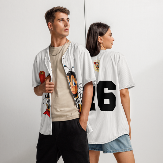 Recycled baseball jersey