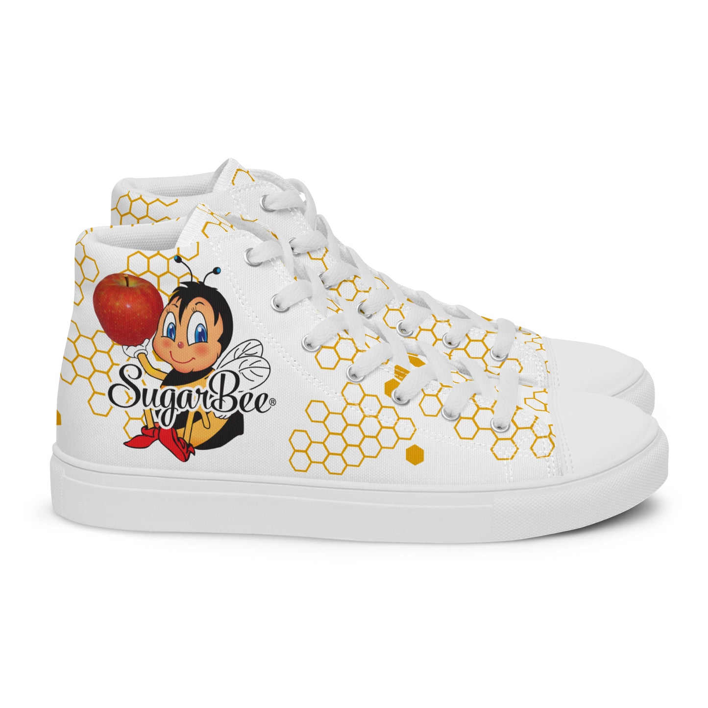 Men’s Super Bee High Top Canvas Shoes