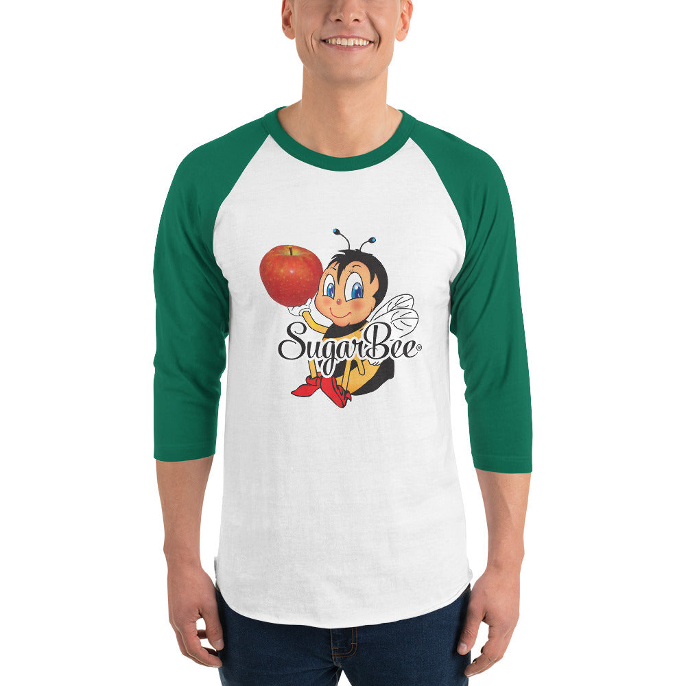 3/4 Sleeve Baseball Style Raglan Shirt