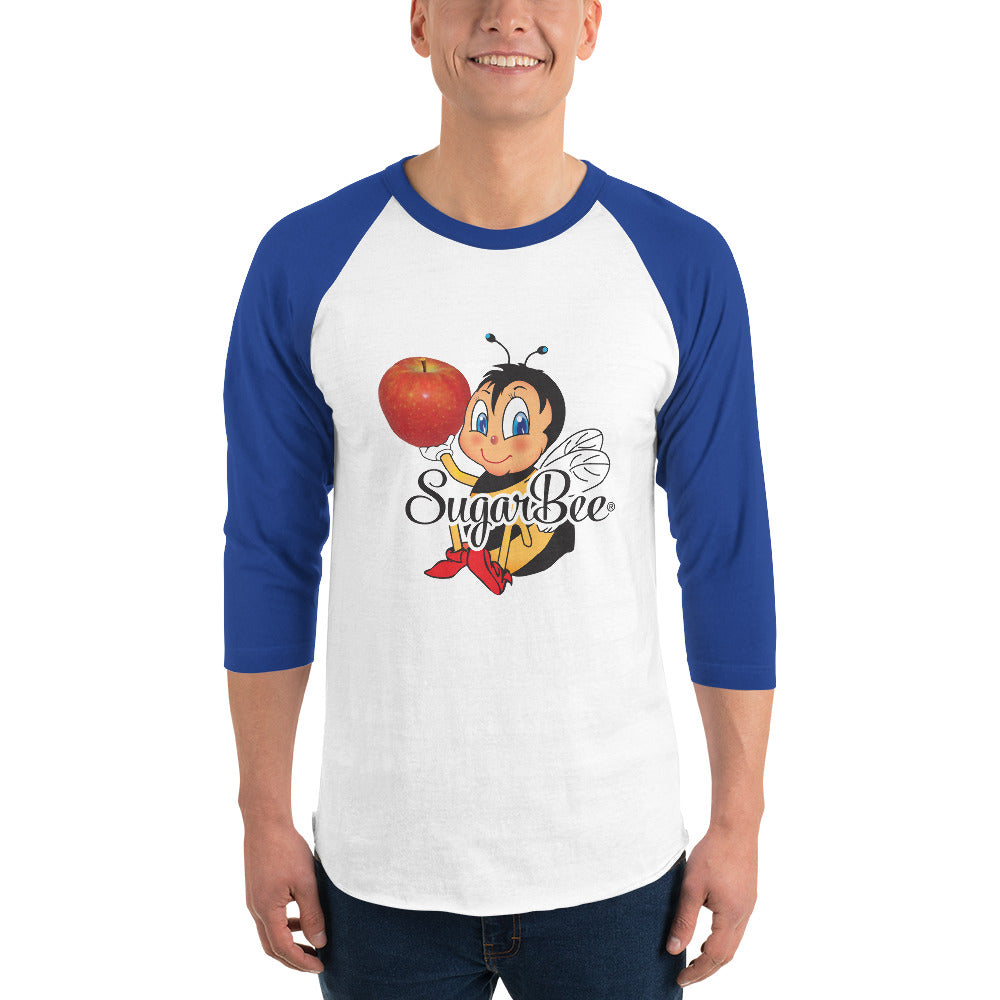 3/4 Sleeve Baseball Style Raglan Shirt