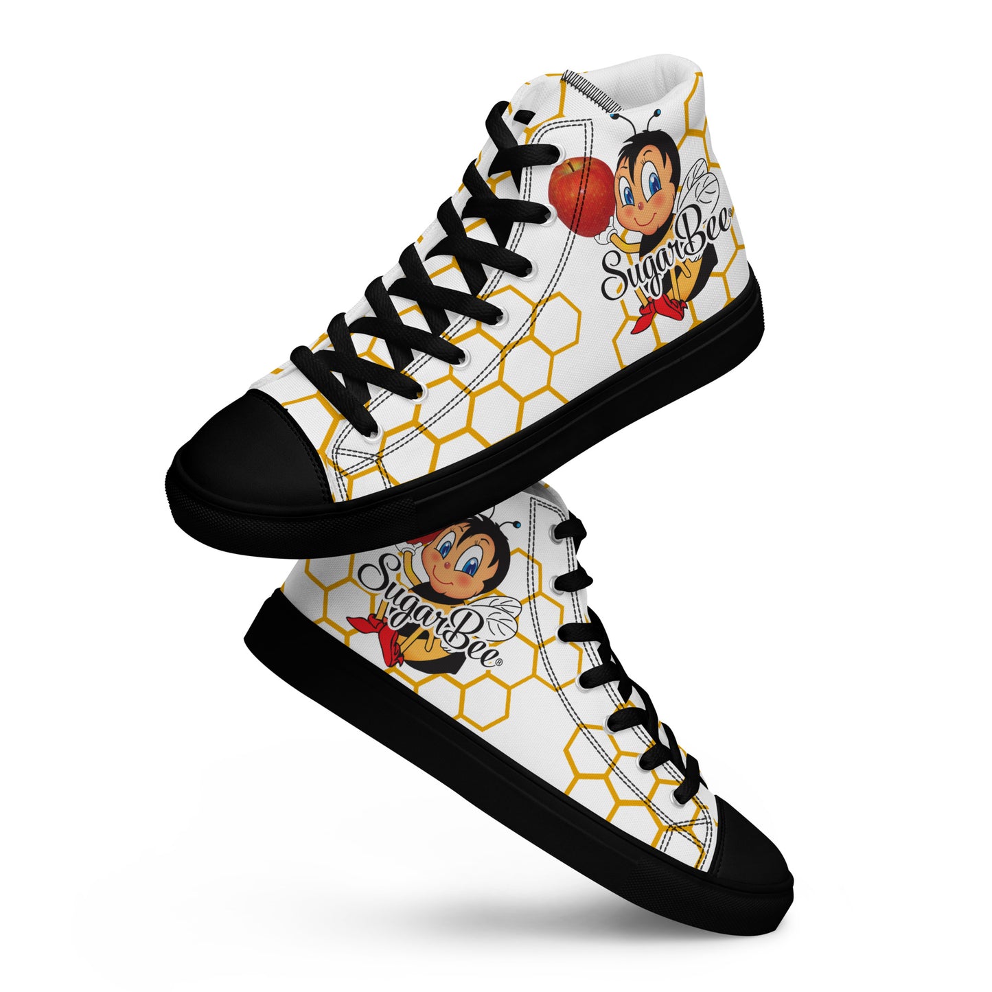 Women’s Queen Bee High Top Canvas Shoes