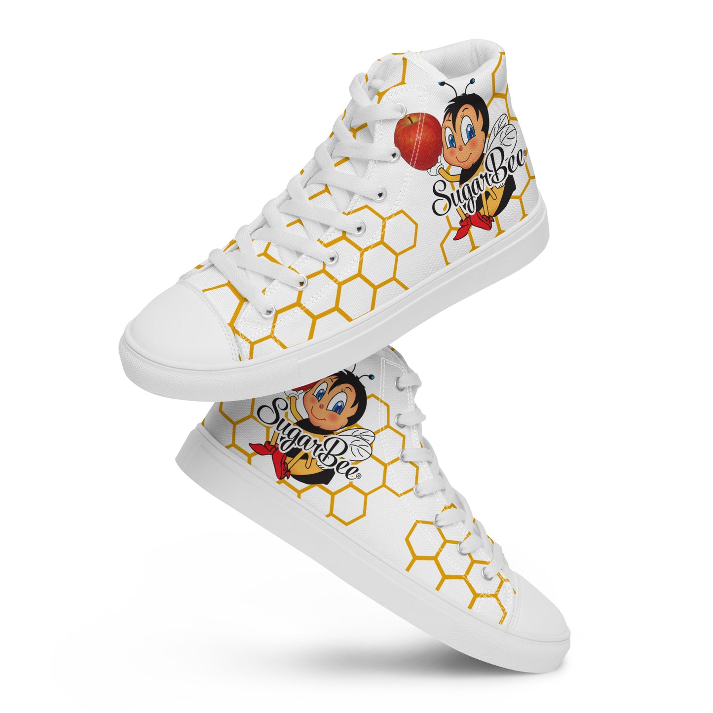 Women’s Queen Bee High Top Canvas Shoes