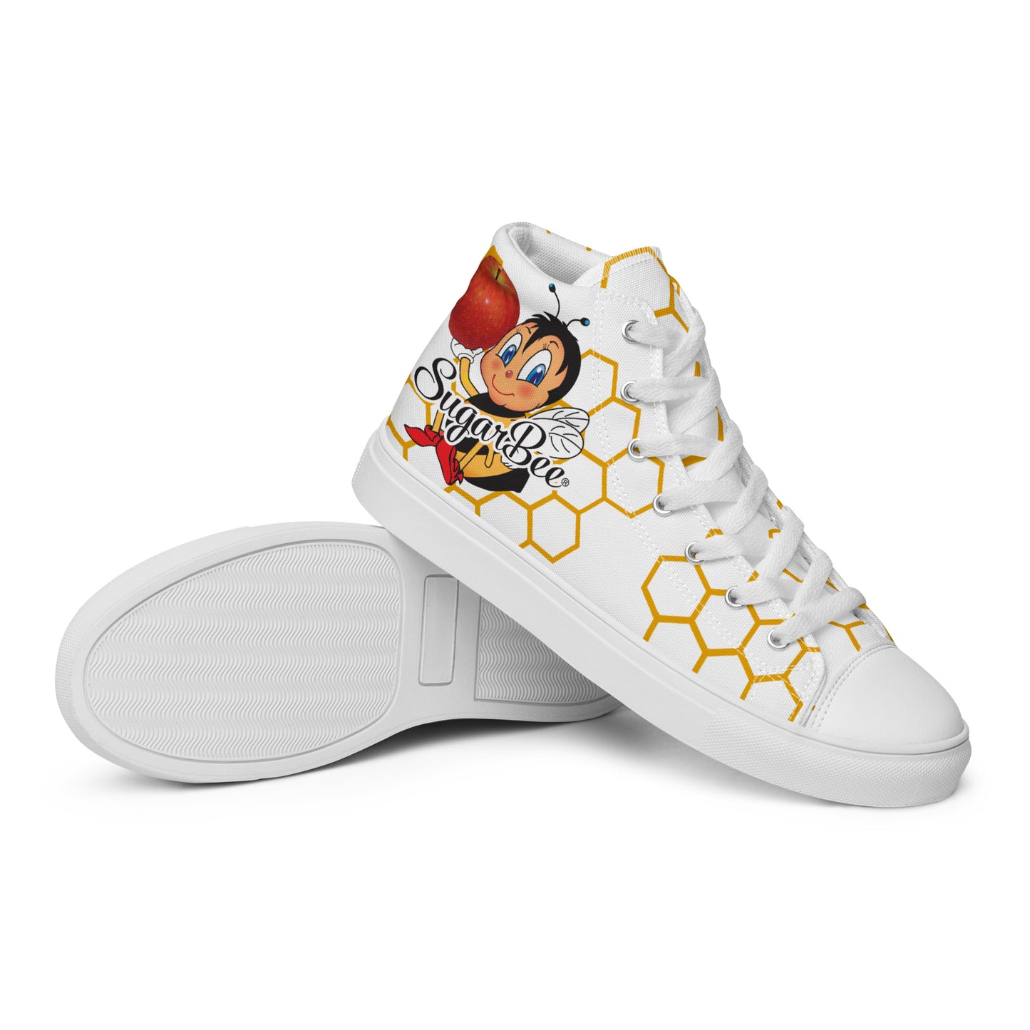 Women’s Queen Bee High Top Canvas Shoes