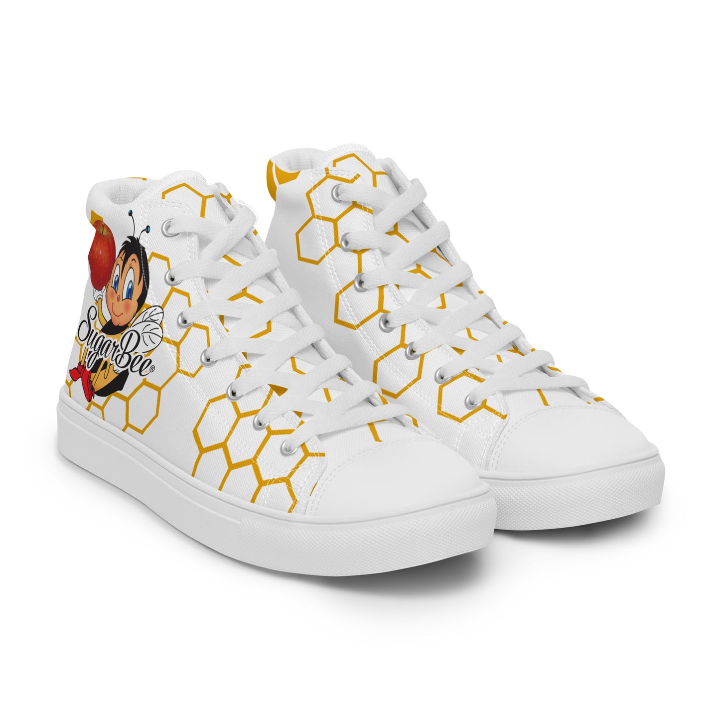 Women’s Queen Bee High Top Canvas Shoes